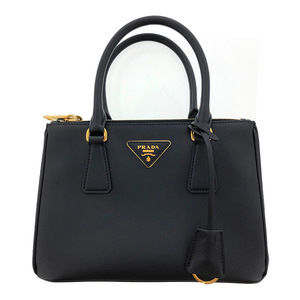 SOLD— Prada Galleria Small Saffiano Black Shoulder Bag